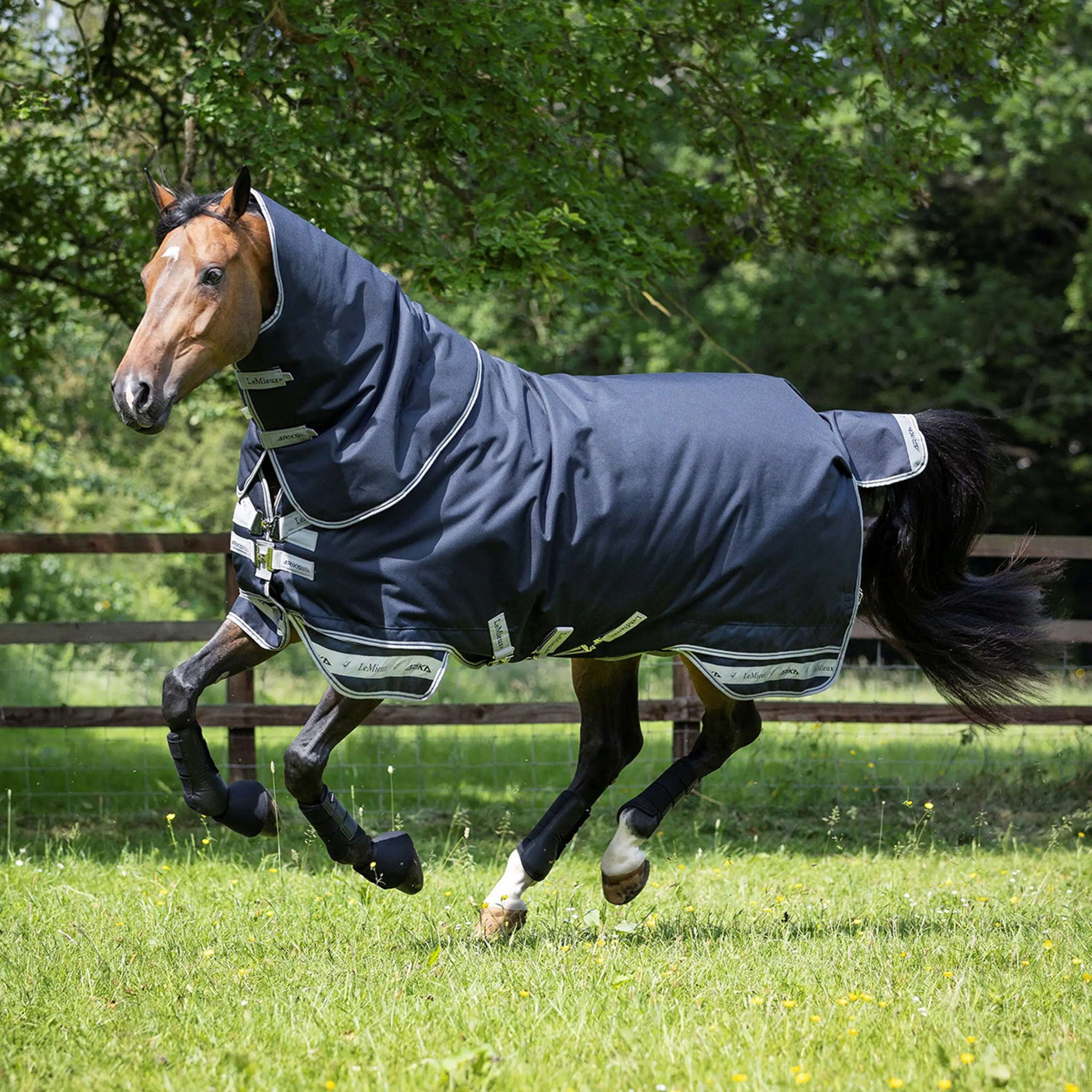 LeMieux Alfombra Arika Storm-Tek Turnout 100g Navy
