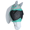 Shires Máscara Antimoscas Air Motion con Orejas Aqua