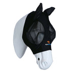 Shires Máscara Antimoscas Stretch Negro azabache
