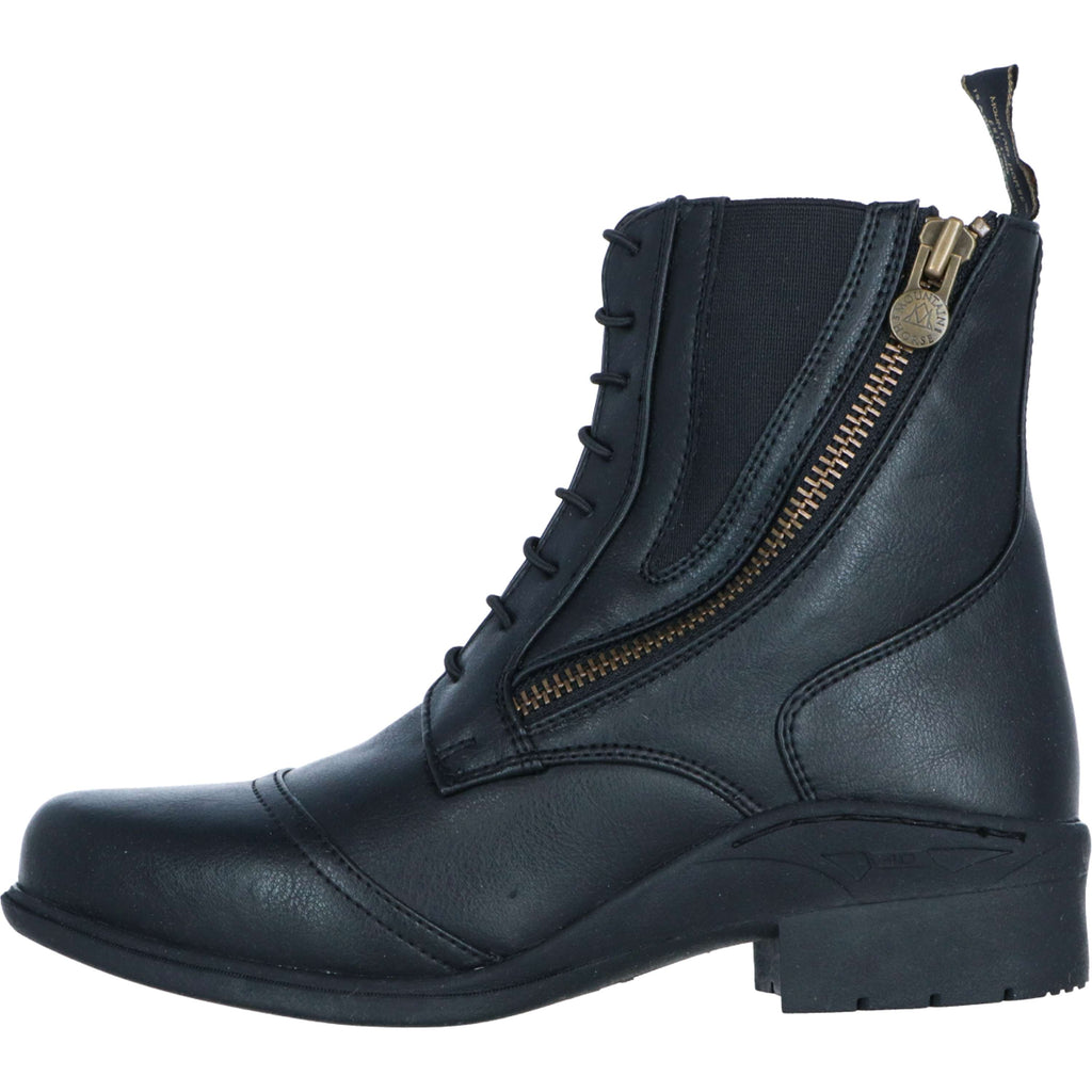 Mountain Horse Jodhpur Veganza Side Zip Paddock Negro