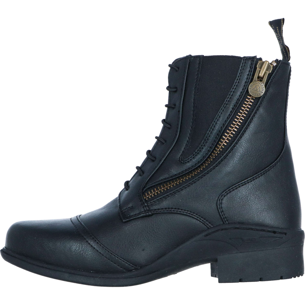 Mountain Horse Jodhpur Veganza Side Zip Paddock Negro