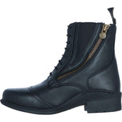 Mountain Horse Jodhpur Veganza Side Zip Paddock Negro