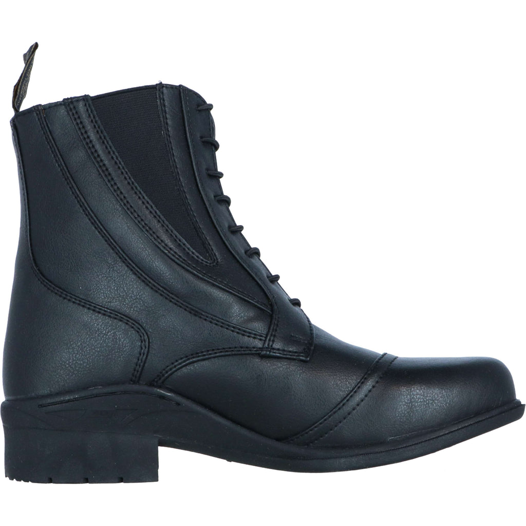 Mountain Horse Jodhpur Veganza Side Zip Paddock Negro
