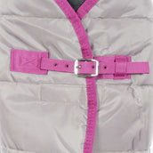 Weatherbeeta Channel Quilt Comfitec M Lite 210D Gris oscuro/Orquidea