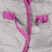 Weatherbeeta Channel Quilt Comfitec M Lite 210D Gris oscuro/Orquidea
