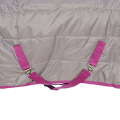 Weatherbeeta Channel Quilt Comfitec M Lite 210D Gris oscuro/Orquidea