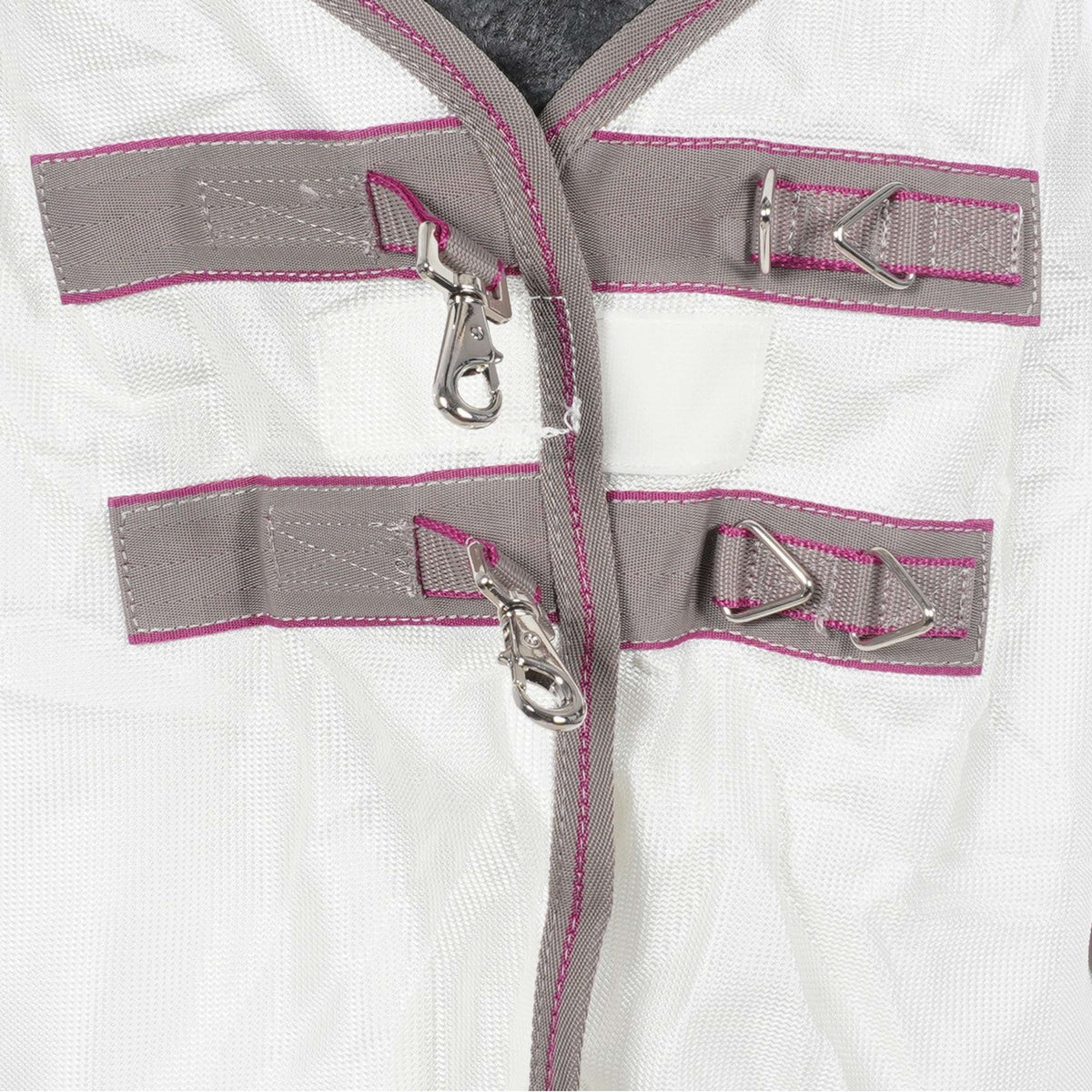 Weatherbeeta Comfitec Airflow II Combo Neck Blanco/Gris oscuro/Orquidea