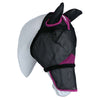 WeatherBeeta Máscara para Moscas ComFiTec Deluxe Durable Mesh con Orejas y Nariz Negro Morado