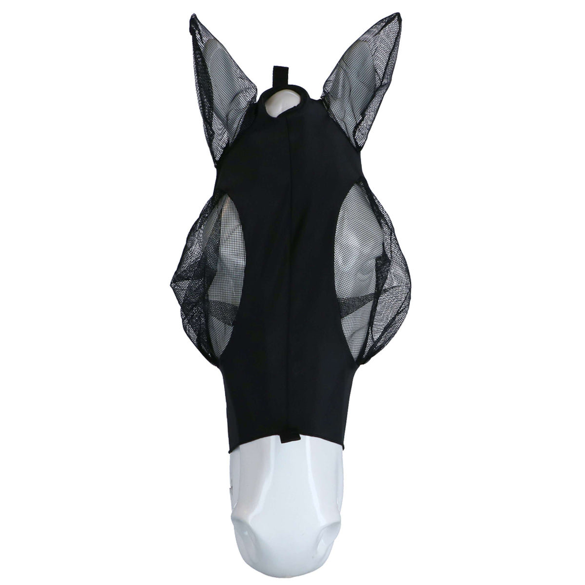 Weatherbeeta Máscara para Moscas Deluxe Stretch Bug con Orejas Negro