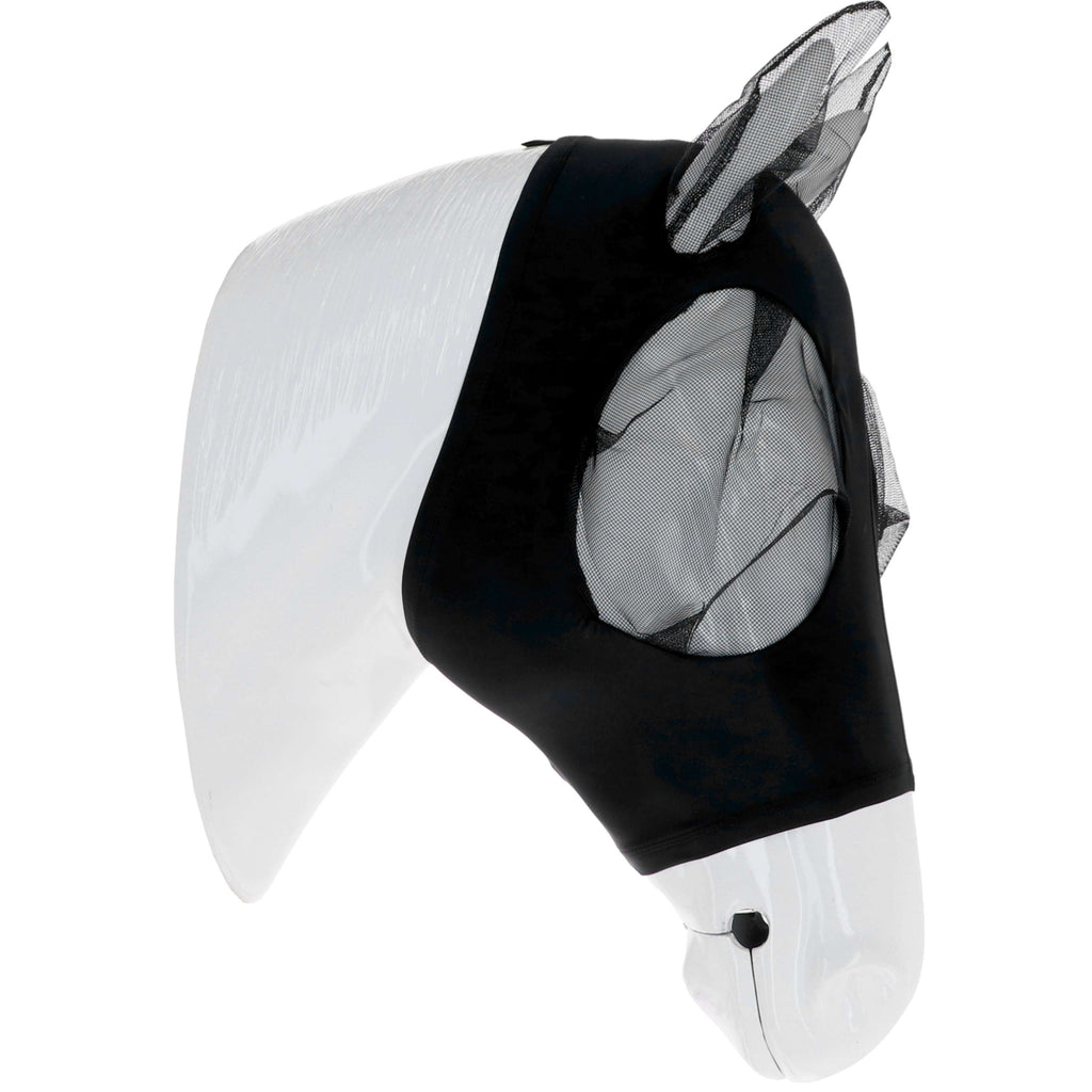 WeatherBeeta Máscara para Moscas Deluxe Stretch Bug con Orejas Negro