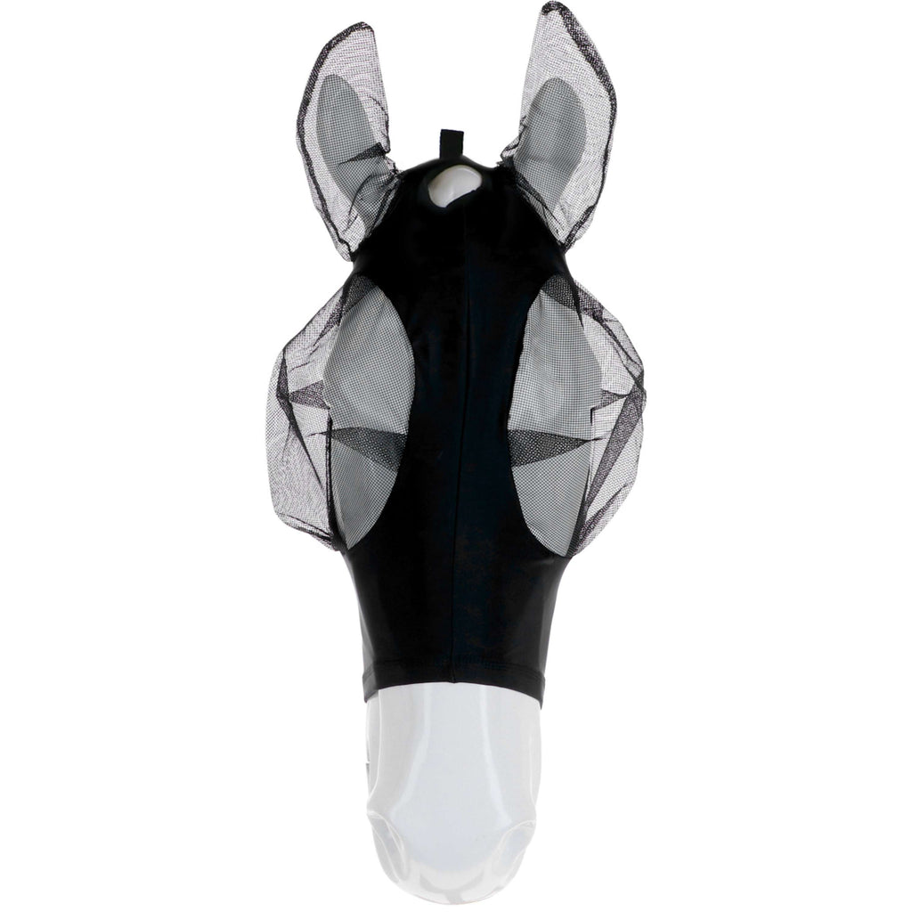 WeatherBeeta Máscara para Moscas Deluxe Stretch Bug con Orejas Negro