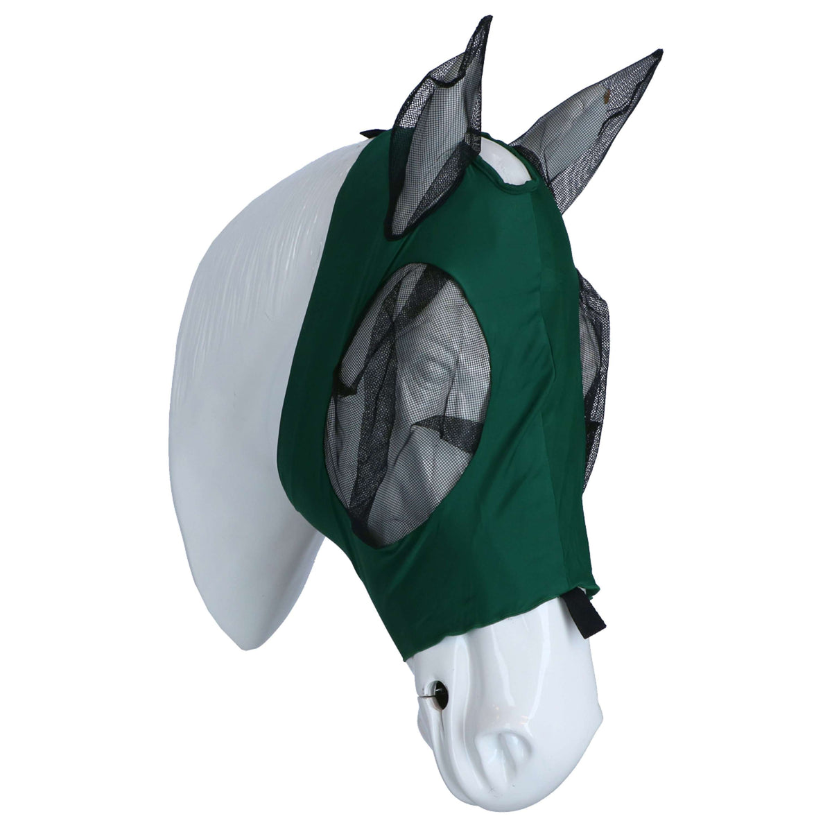 Weatherbeeta Máscara para Moscas Deluxe Stretch Bug con Orejas Hunter/Negro