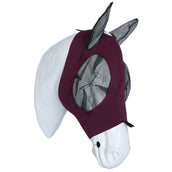 Weatherbeeta Máscara para Moscas Deluxe Stretch Bug con Orejas Morado Negro