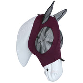 Weatherbeeta Máscara para Moscas Deluxe Stretch Bug con Orejas Morado Negro