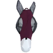 Weatherbeeta Máscara para Moscas Deluxe Stretch Bug con Orejas Morado Negro