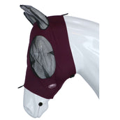 Weatherbeeta Máscara para Moscas Deluxe Stretch Bug con Orejas Morado Negro