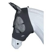 Weatherbeeta Máscara Antimoscas Deluxe Stretch Bug con Orejas Gris/Negro