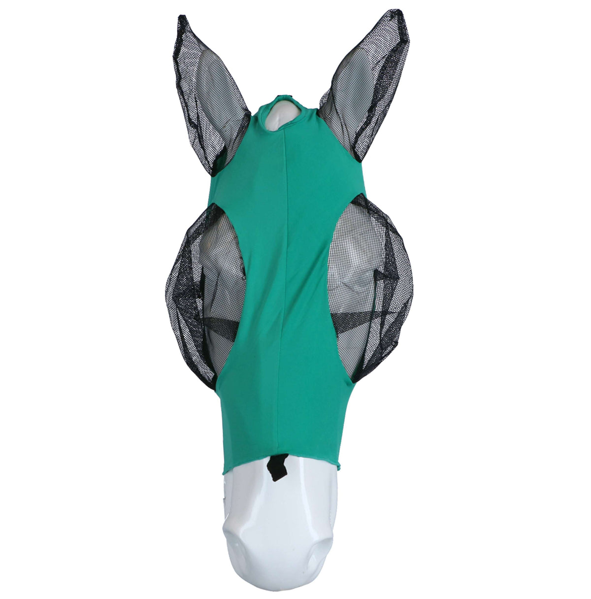 Weatherbeeta Máscara para Moscas Deluxe Stretch Bug con Orejas Turquesa/Negro