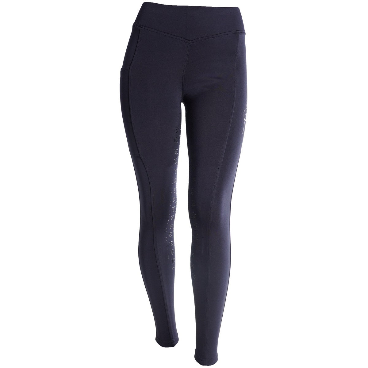Covalliero Legging de Equitación ClassicStar Navy