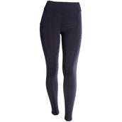 Covalliero Legging de Equitación ClassicStar Navy