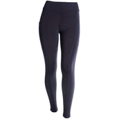 Covalliero Legging de Equitación ClassicStar Navy