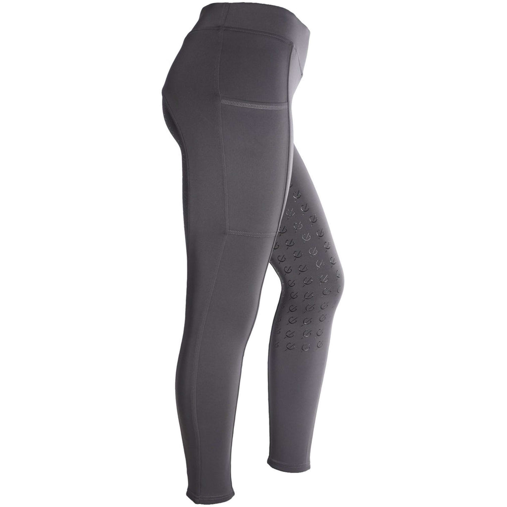 Covalliero Legging de Equitación ClassicStar Graphite
