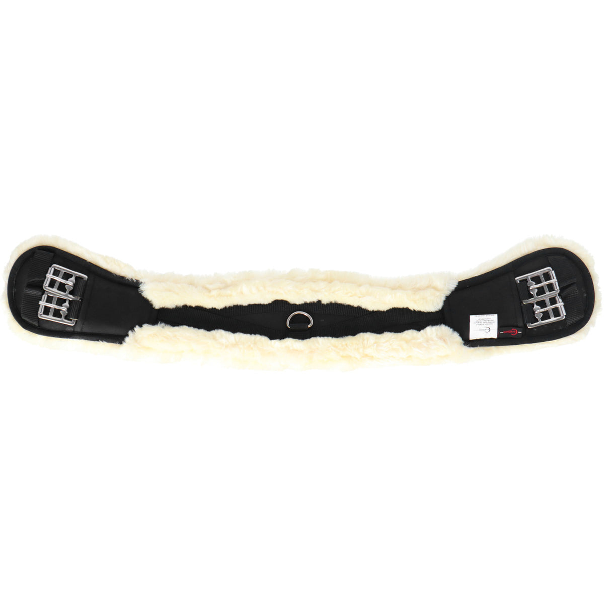 Covalliero Cincha Faux Fur Negro