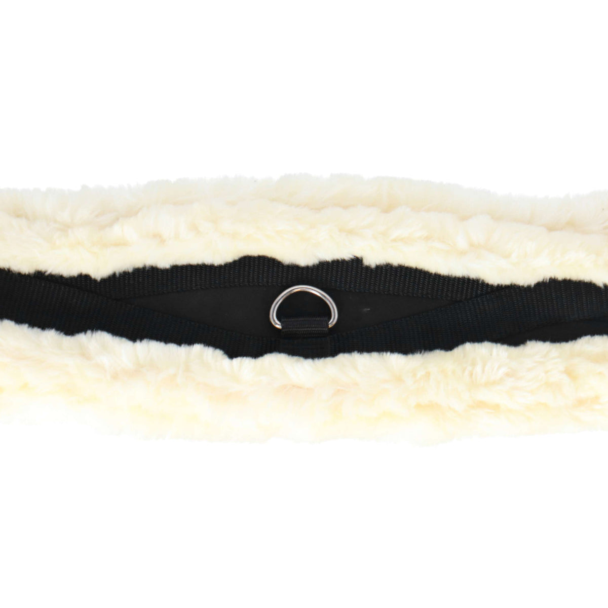 Covalliero Cincha Faux Fur Negro