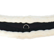 Covalliero Cincha Faux Fur Negro