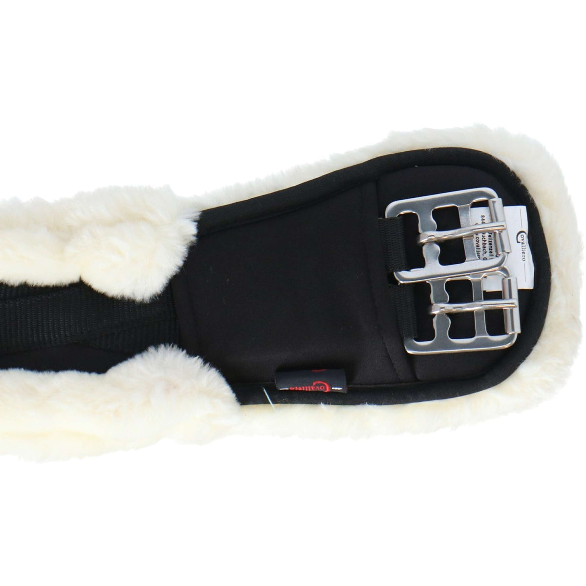 Covalliero Cincha Faux Fur Negro