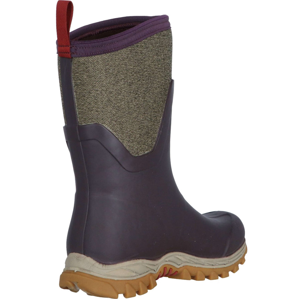 Muck Boot Arctic Sport II Mid Mujer Bordeaux/Tweed