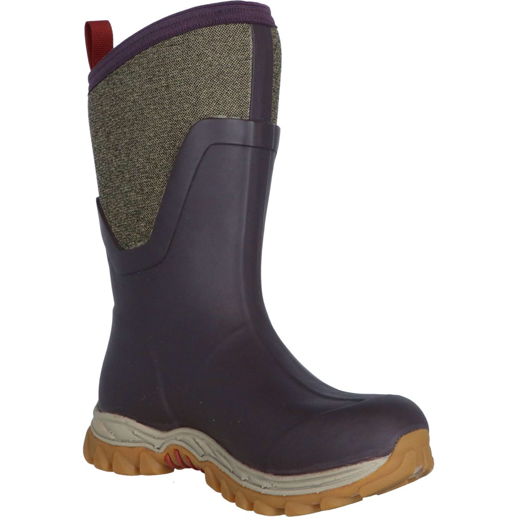 Muck Boot Arctic Sport II Mid Mujer Bordeaux/Tweed