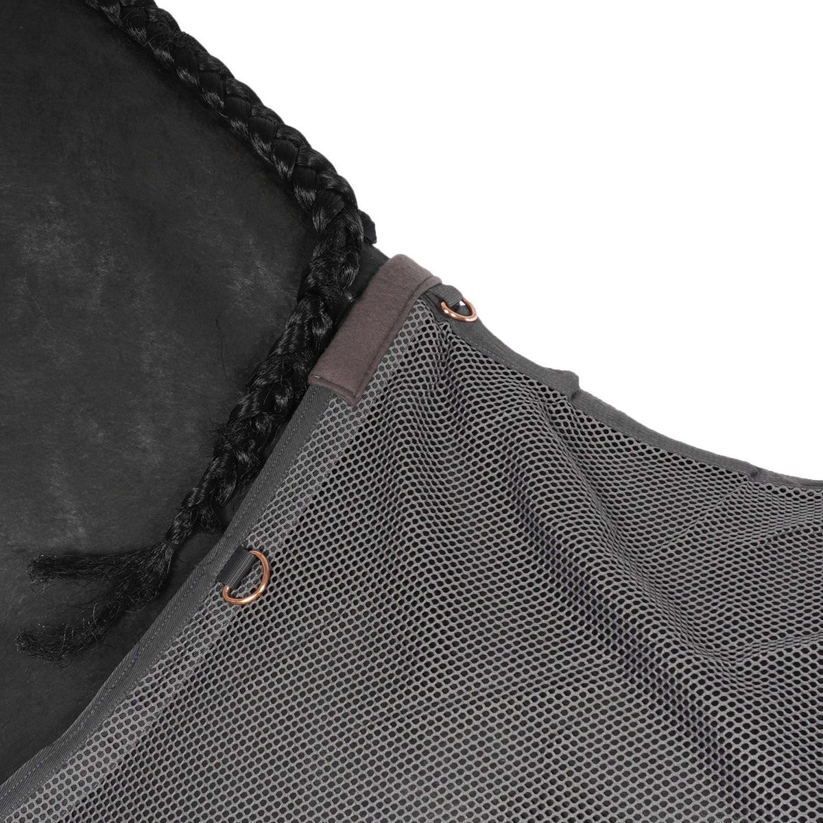 Waldhausen Manta Antimoscas Comfort con Sobrecinchas Cruzadas Gris