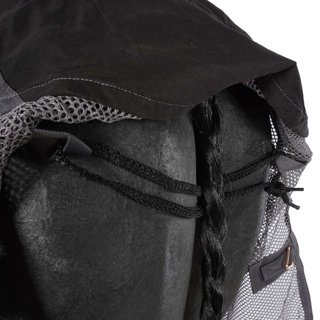 Waldhausen Manta Antimoscas Comfort con Sobrecinchas Cruzadas Gris