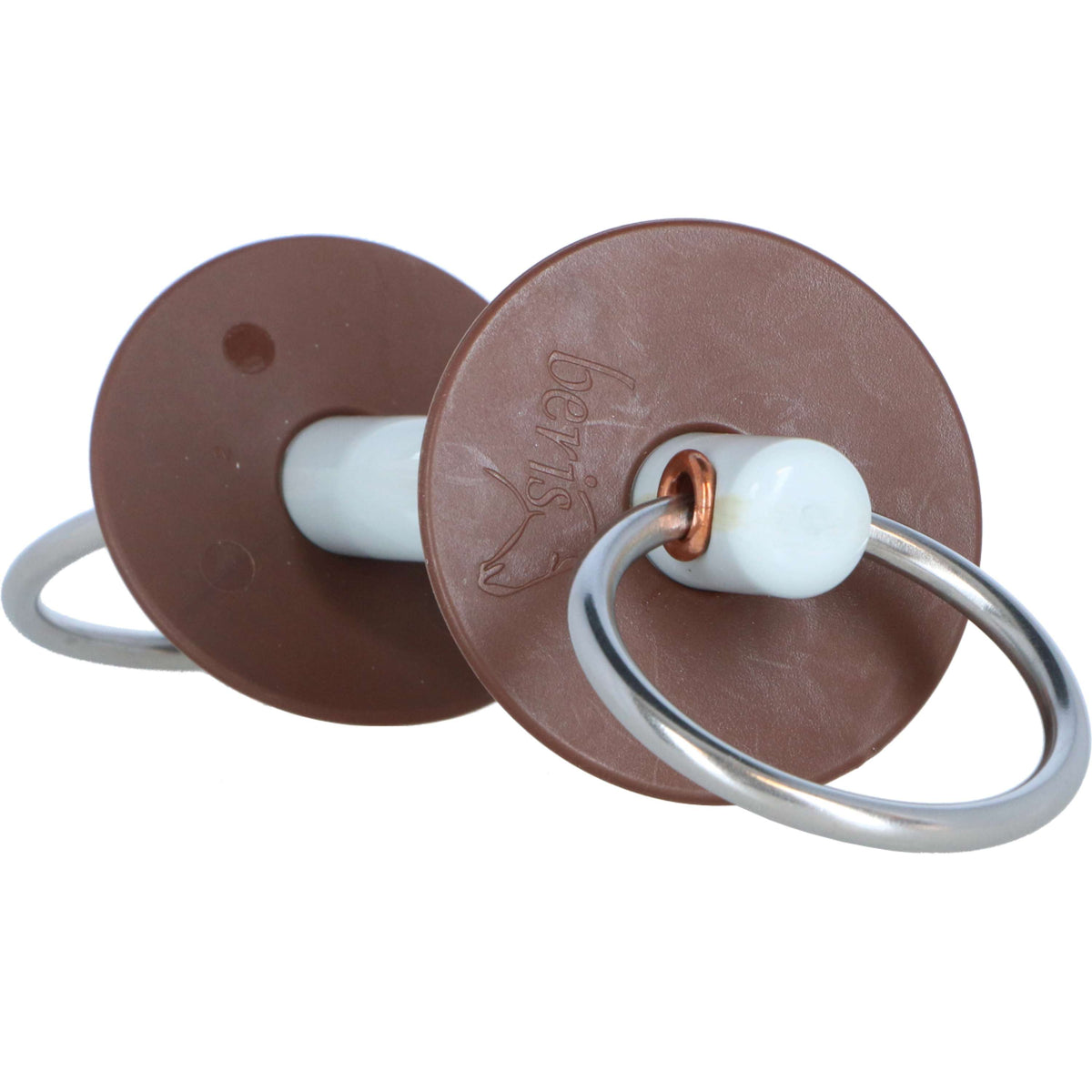 Beris Mordaza de Anilla Suelta 6cm 18mm con Puente Duro para la Lengua