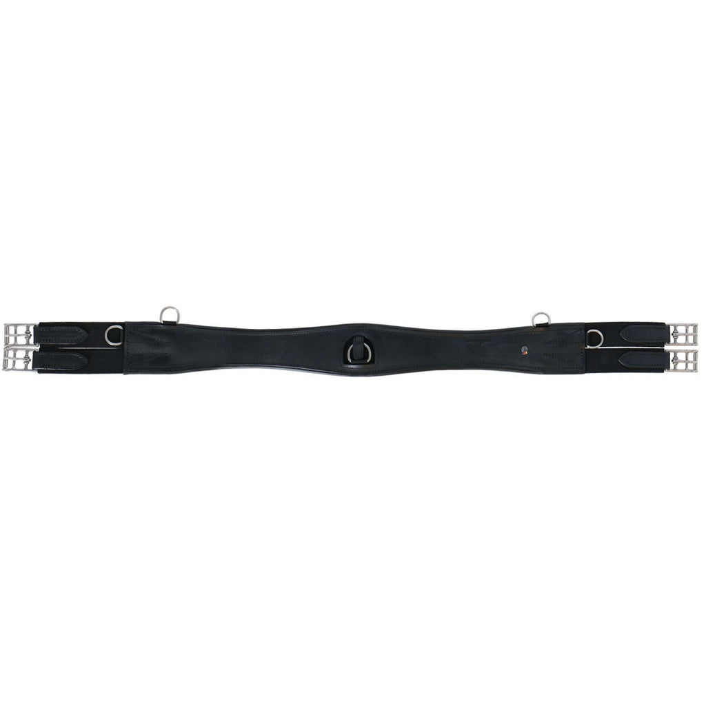 Waldhausen Cincha de Cuero con Anillo Negro