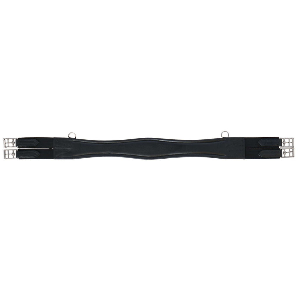 Waldhausen Cincha de Cuero con Anillo Negro