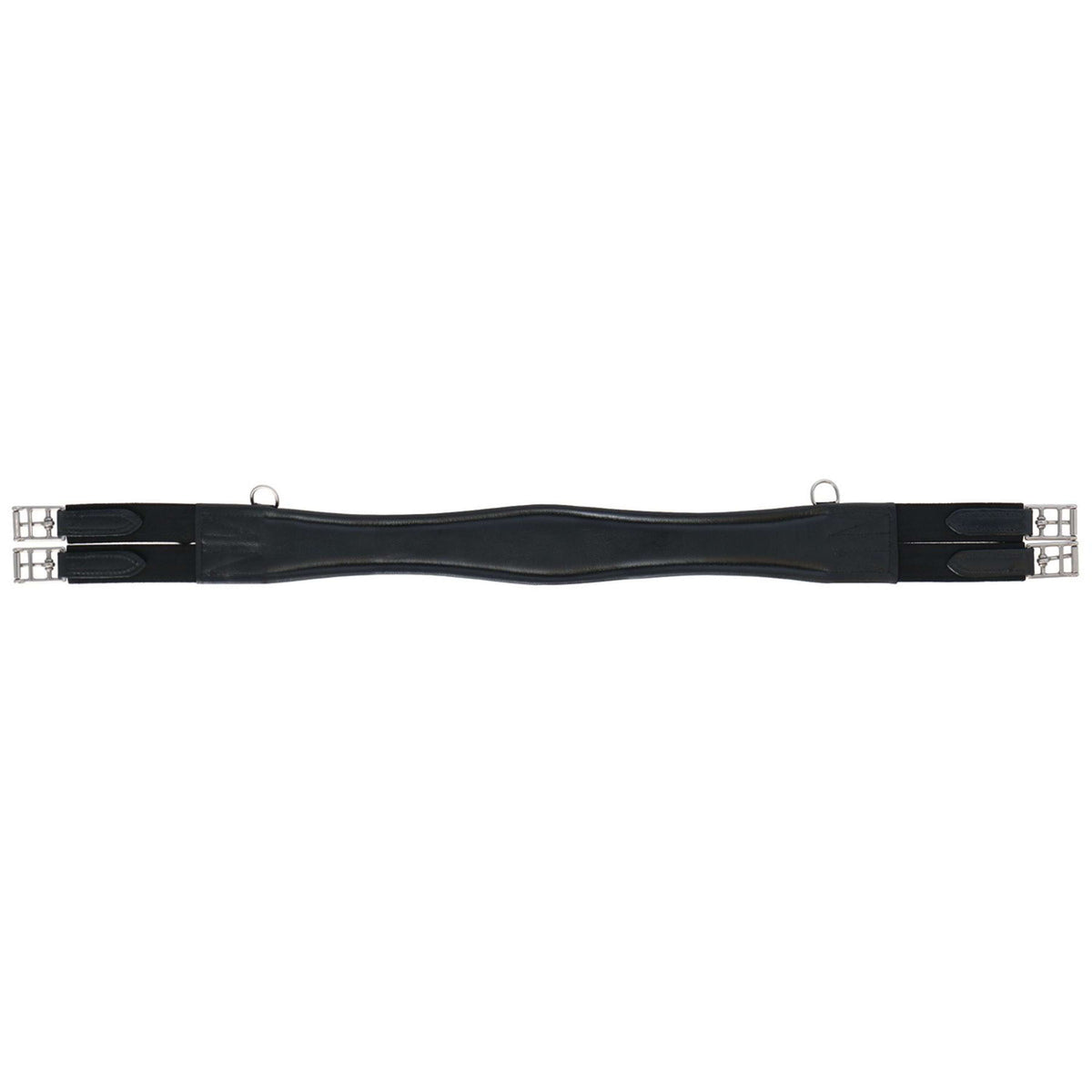 Waldhausen Cincha de Cuero con Anillo Negro