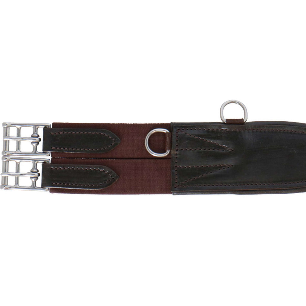 Waldhausen Cincha de Cuero con Anillo Marron