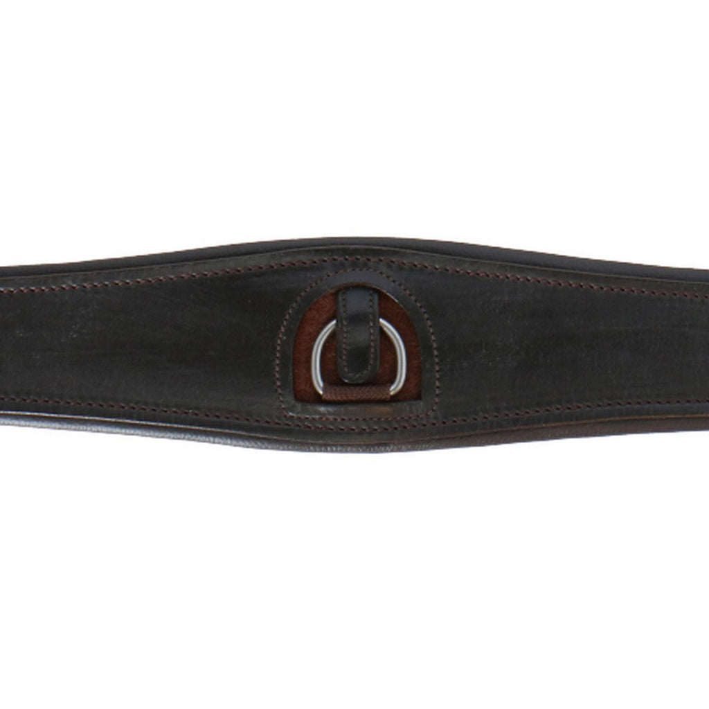 Waldhausen Cincha de Cuero con Anillo Marron