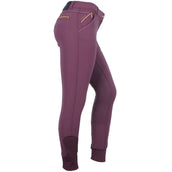 Harry's Horse Pantalón de Equitación Denici Cavalli Maroon Full Grip Bordeaux