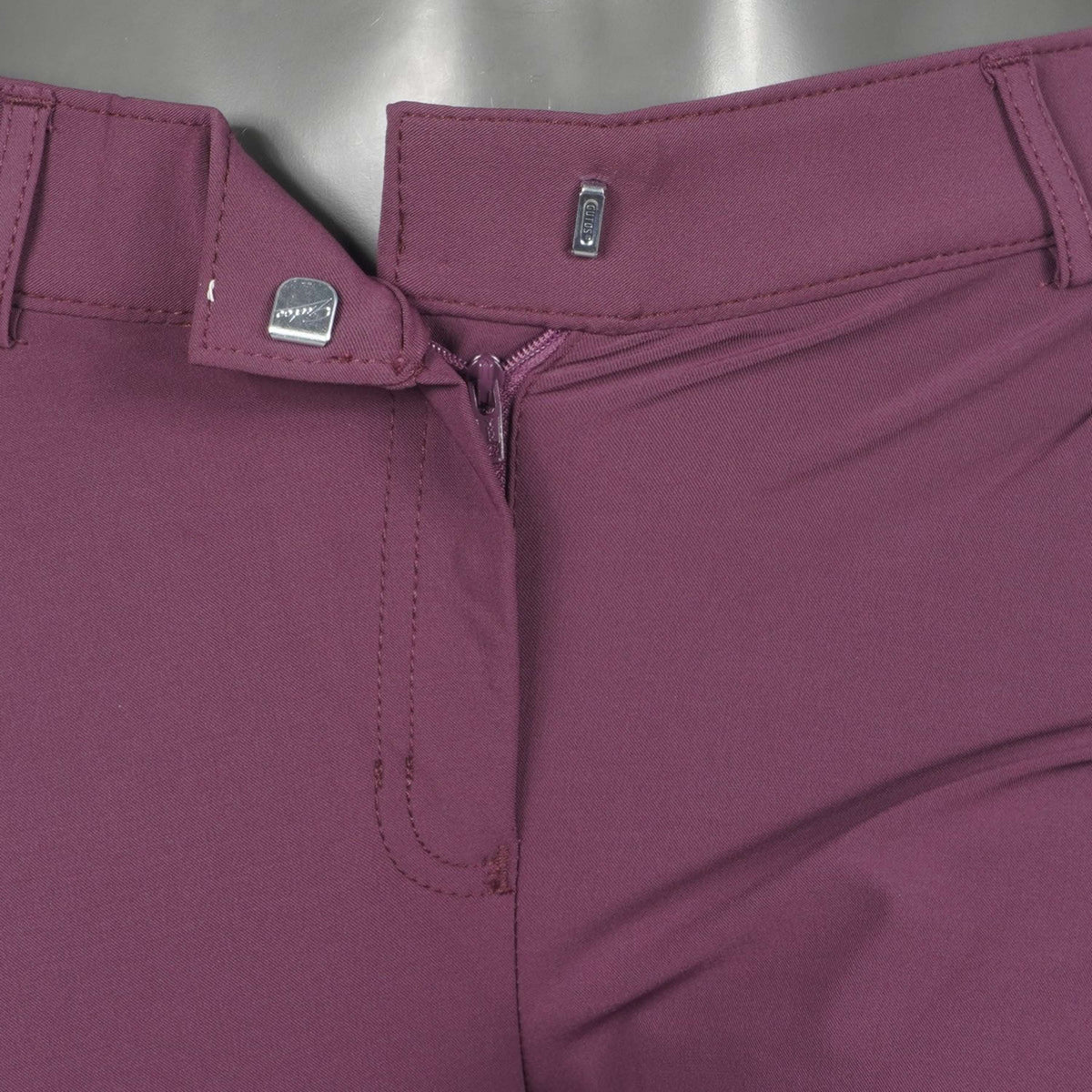 Harry's Horse Pantalón de Equitación Denici Cavalli Maroon Full Grip Bordeaux