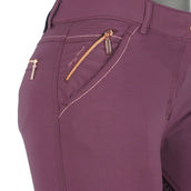 Harry's Horse Pantalón de Equitación Denici Cavalli Maroon Full Grip Bordeaux