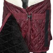 HB Manta de exhibición Showtime Burgundy Burdeos