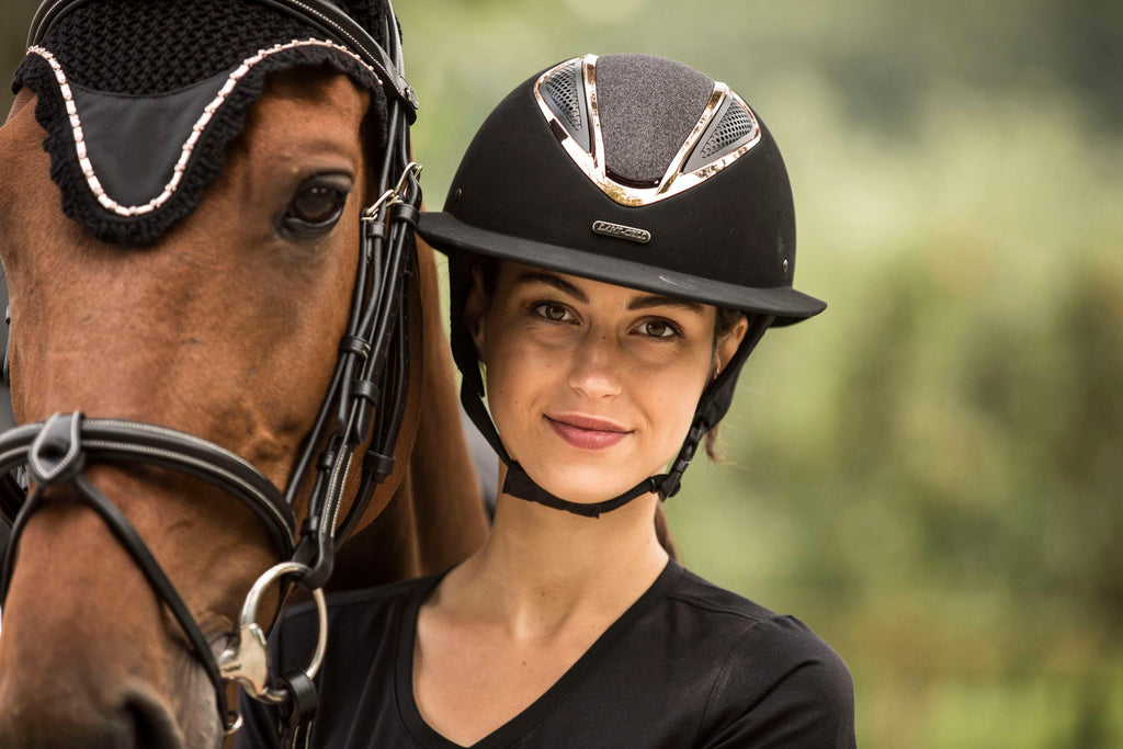 Lami-Cell Casco Artemis Negro/Champán