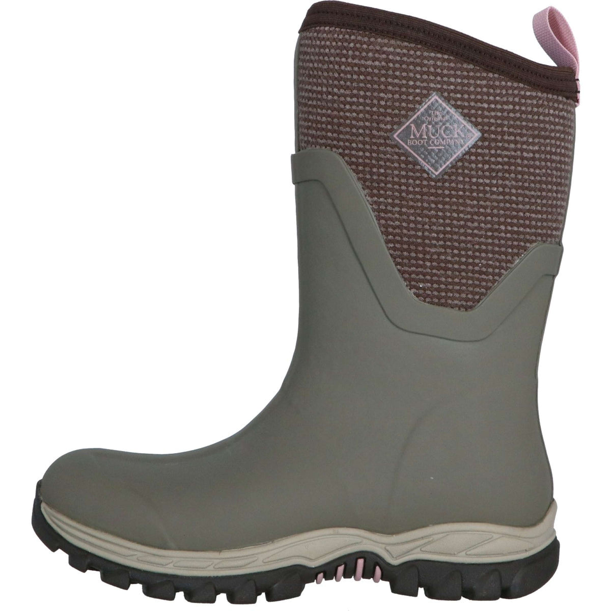 Muck Boot Arctic Sport II Mid Mujer Taupe/Chocolate