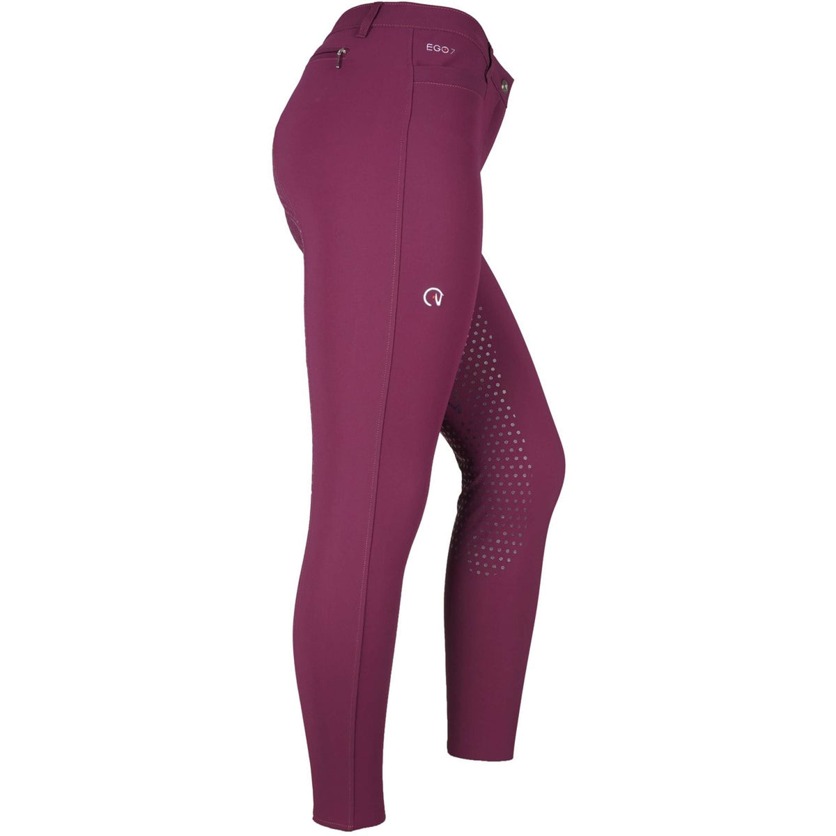 Ego7 Pantalón de Equitación Dressage FG Bordeaux