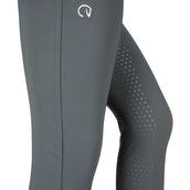 Ego7 Pantalón de Equitación Dressage FG Verde Gris