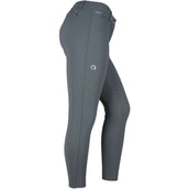 Ego7 Pantalón de Equitación Dressage FG Verde Gris