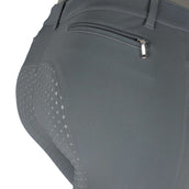 Ego7 Pantalón de Equitación Dressage FG Verde Gris